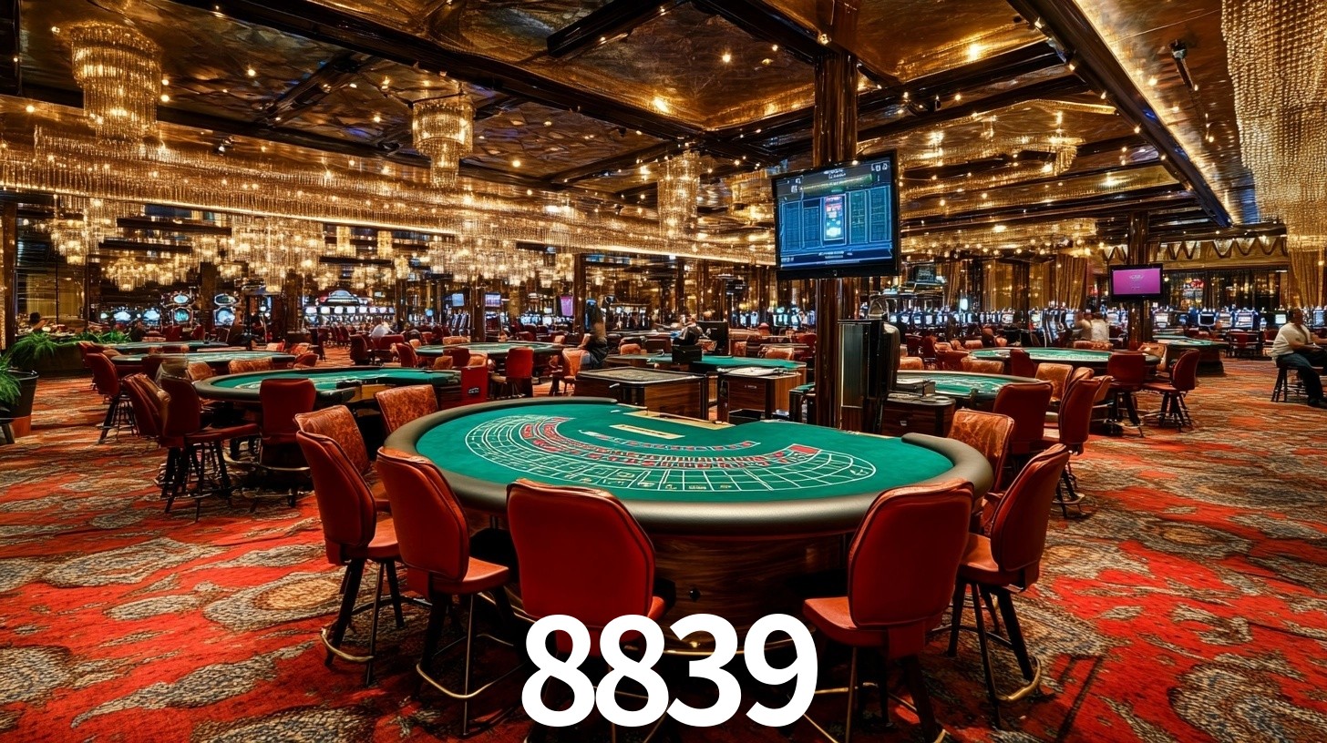 Sinta a adrenalina dos jogos de cassino com 8839